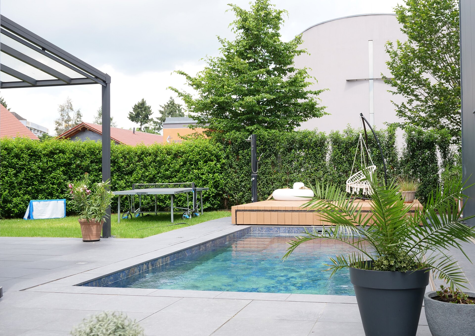 Mainz-Kostheim — Privathaus Außenansicht